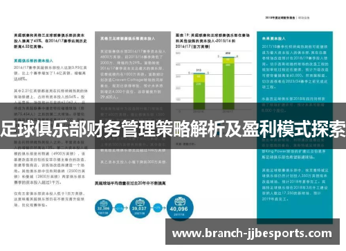 足球俱乐部财务管理策略解析及盈利模式探索 足球俱乐部财务管理策略解析及盈利模式探索